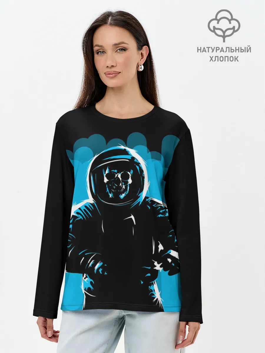 Лонгслив женский. Хлопок / Dead Space