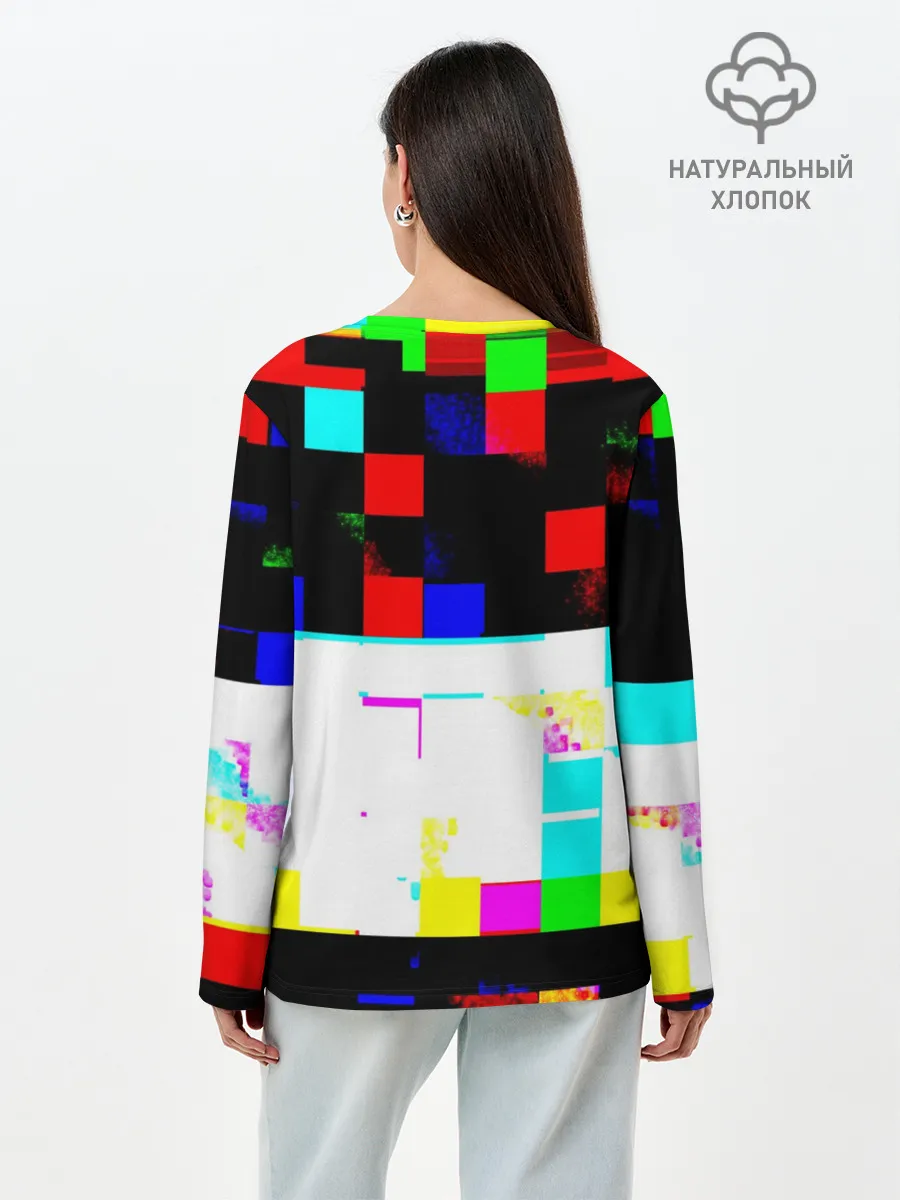 Лонгслив женский. Хлопок / SENPAI