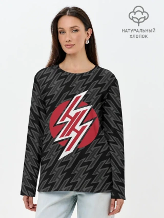 Лонгслив женский. Хлопок / Hentai Haven Emblem