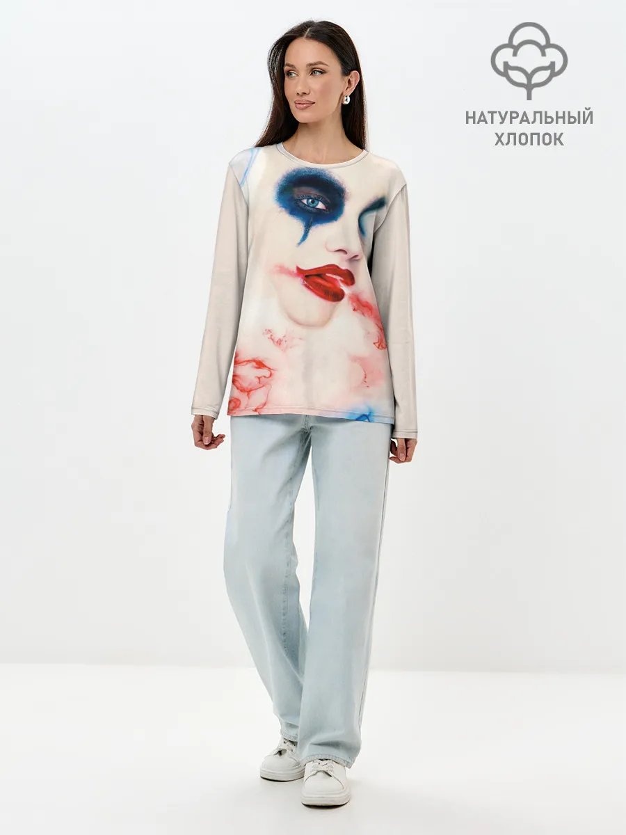 Лонгслив женский. Хлопок / American Horror Story
