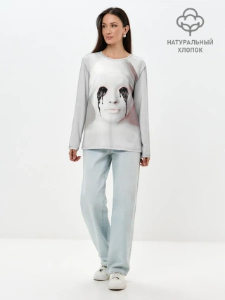 Лонгслив женский. Хлопок / American Horror Story