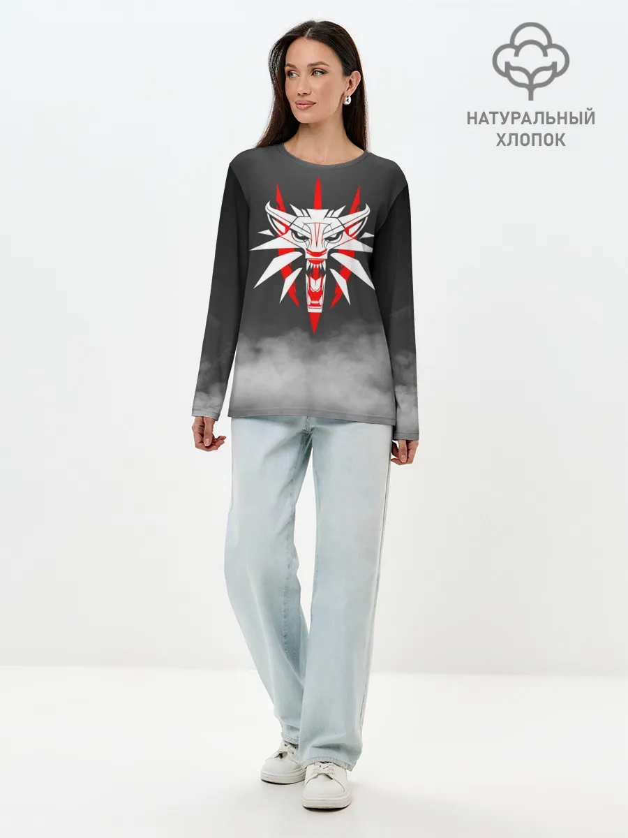 Лонгслив женский. Хлопок / THE WITCHER 3