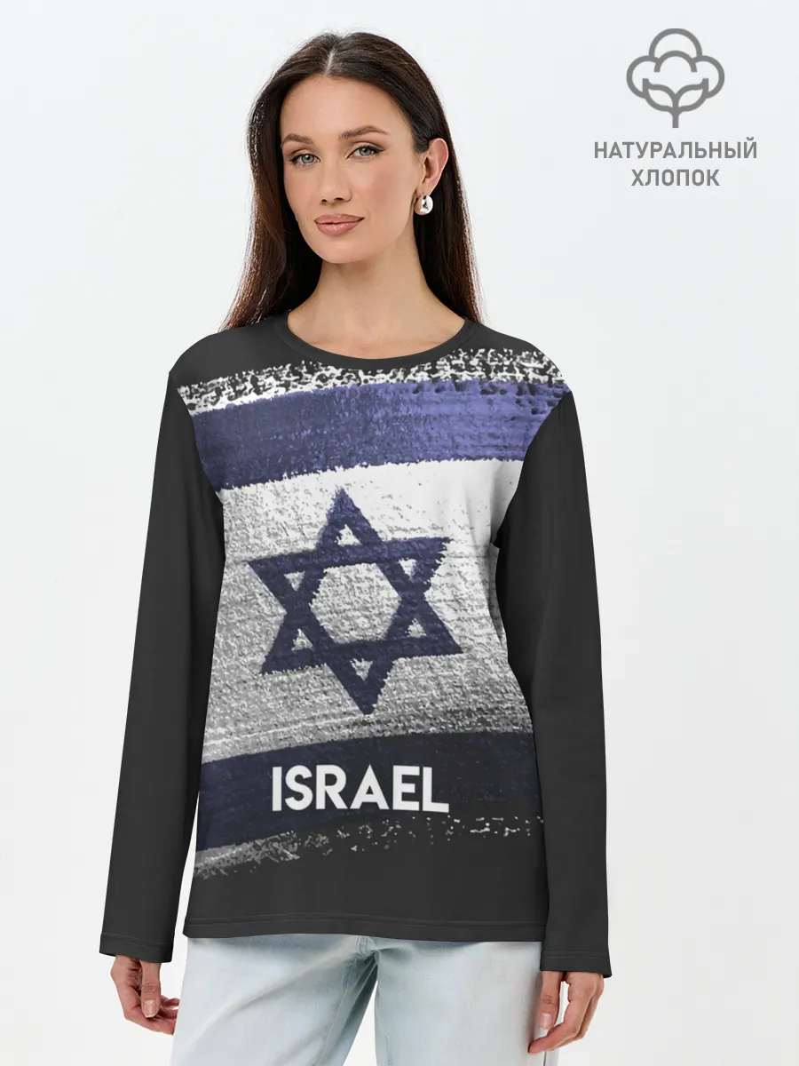 Лонгслив женский. Хлопок / Israel