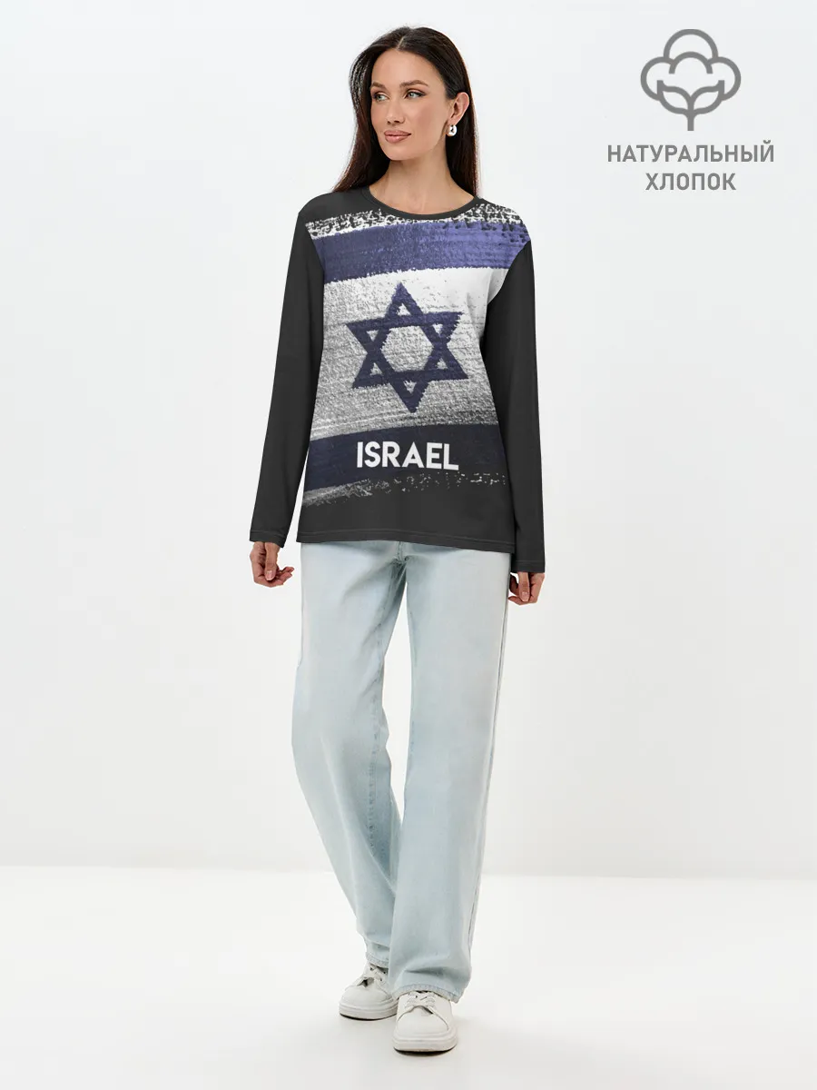 Лонгслив женский. Хлопок / Israel