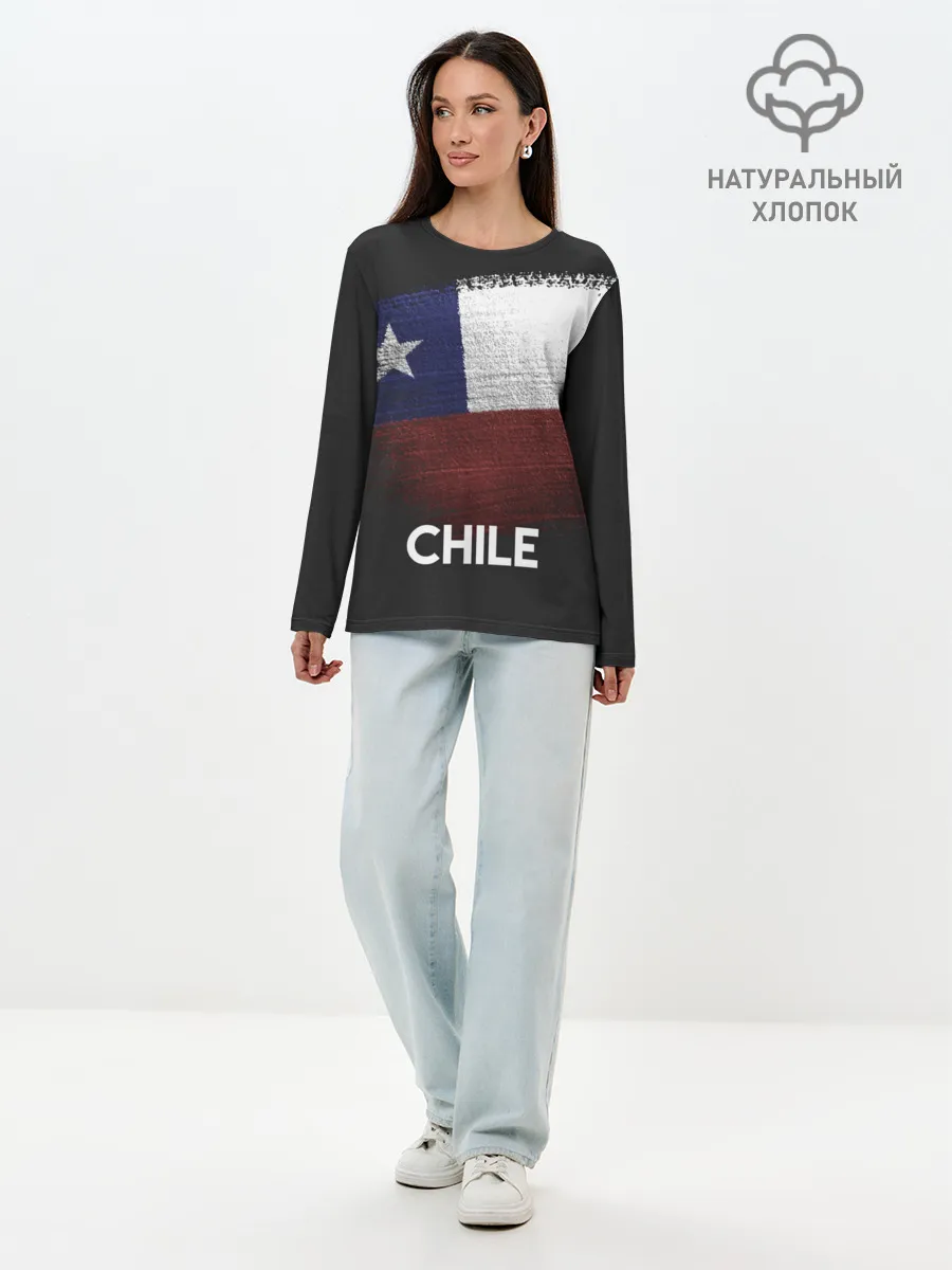 Лонгслив женский. Хлопок / Chile