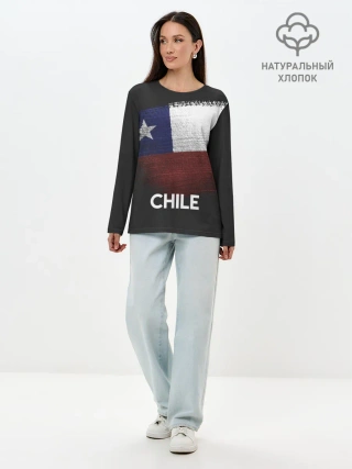 Лонгслив женский. Хлопок / Chile