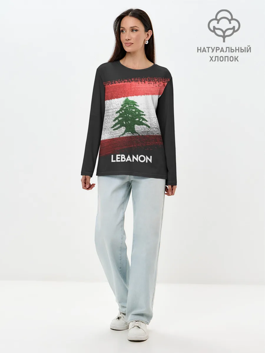 Лонгслив женский. Хлопок / LEBANON