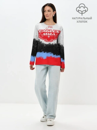 Лонгслив женский. Хлопок / Eagles MMA