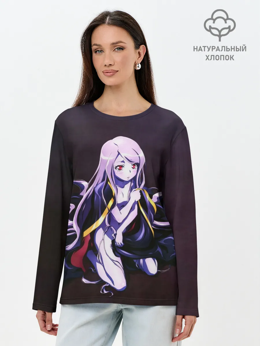 Лонгслив женский. Хлопок / Shalltear