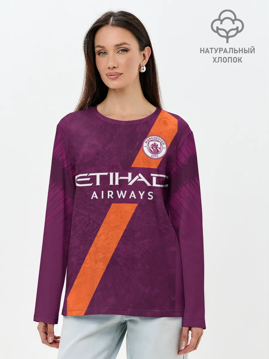 Лонгслив женский. Хлопок / De Bruyne alternative 18-19