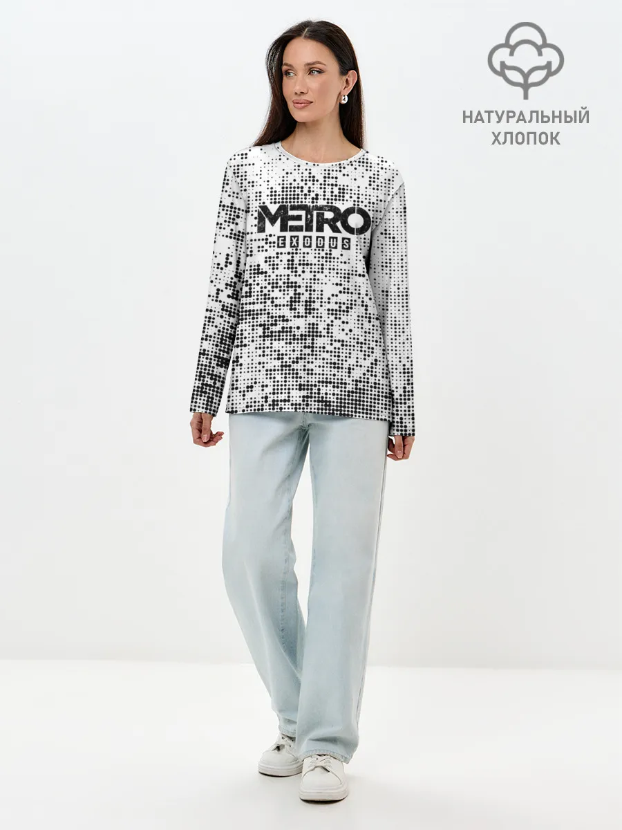 Лонгслив женский. Хлопок / METRO: Exodus