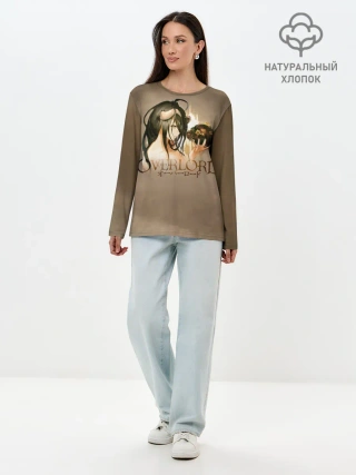 Лонгслив женский. Хлопок / Overlord Albedo