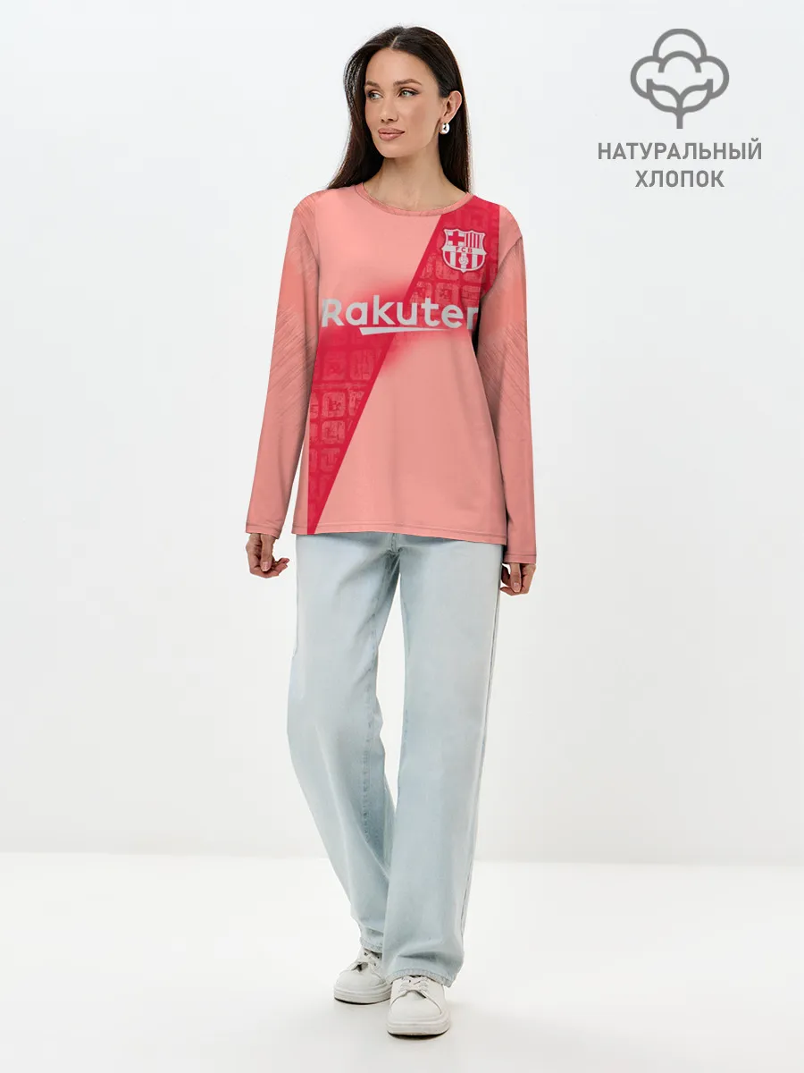 Лонгслив женский. Хлопок / Messi alternative 18-19