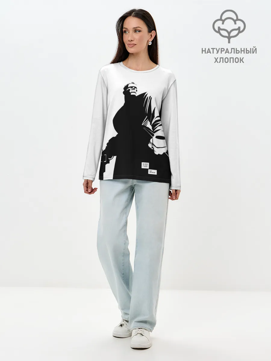 Лонгслив женский. Хлопок / Sin City - Hartigan