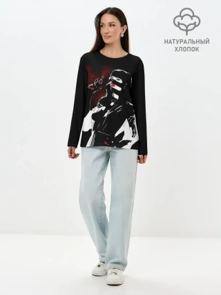 Лонгслив женский. Хлопок / Sin City - Ava Lord