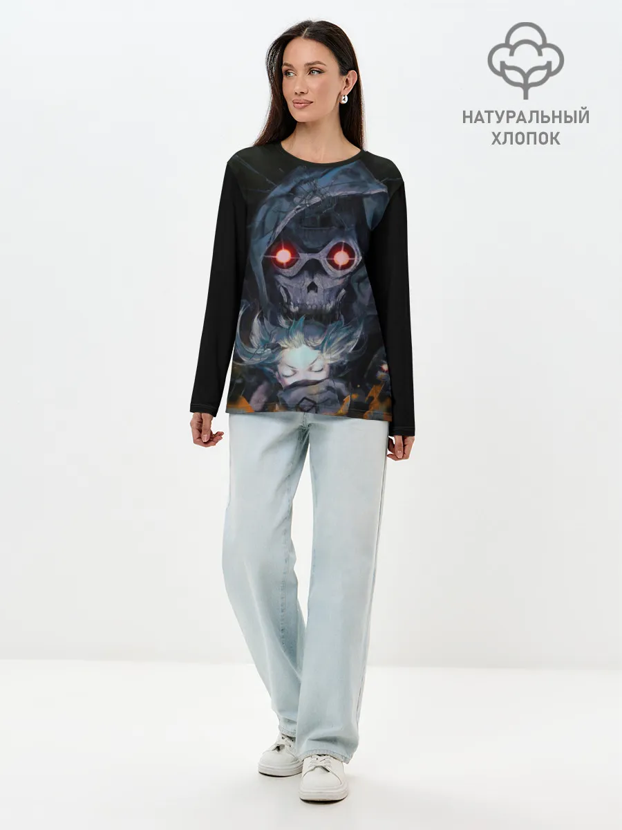 Лонгслив женский. Хлопок / SAO Death Gun