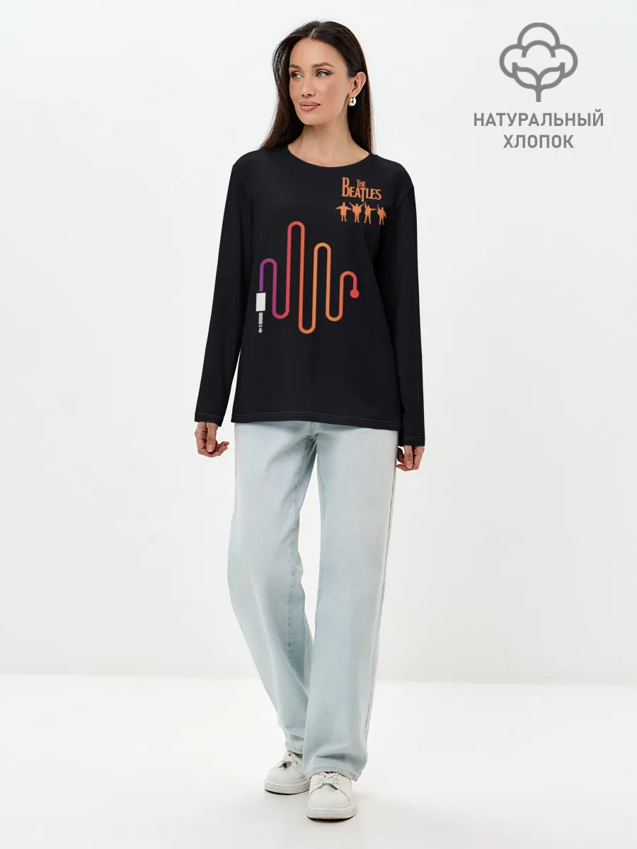 Лонгслив женский. Хлопок / The Beatles