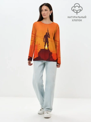 Лонгслив женский. Хлопок / FORTNITE