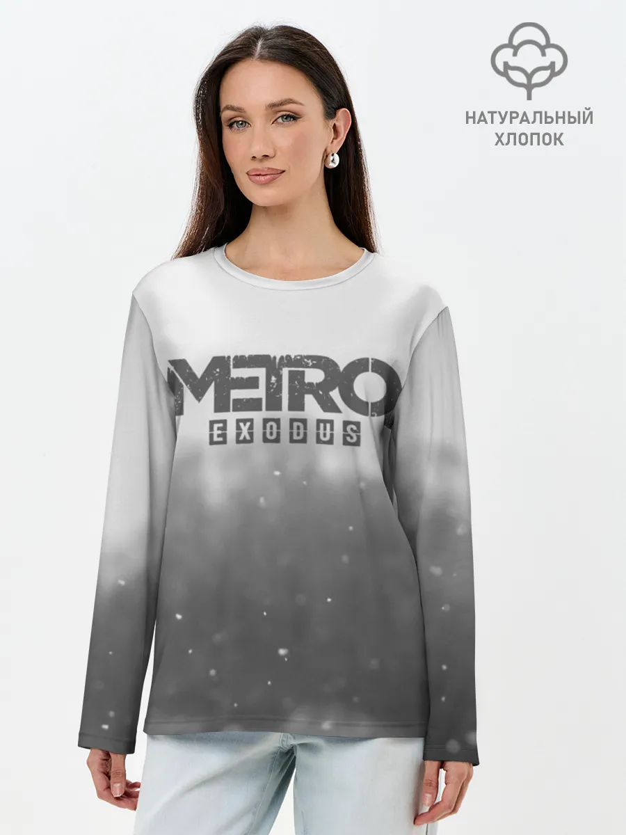 Лонгслив женский. Хлопок / METRO WINTER