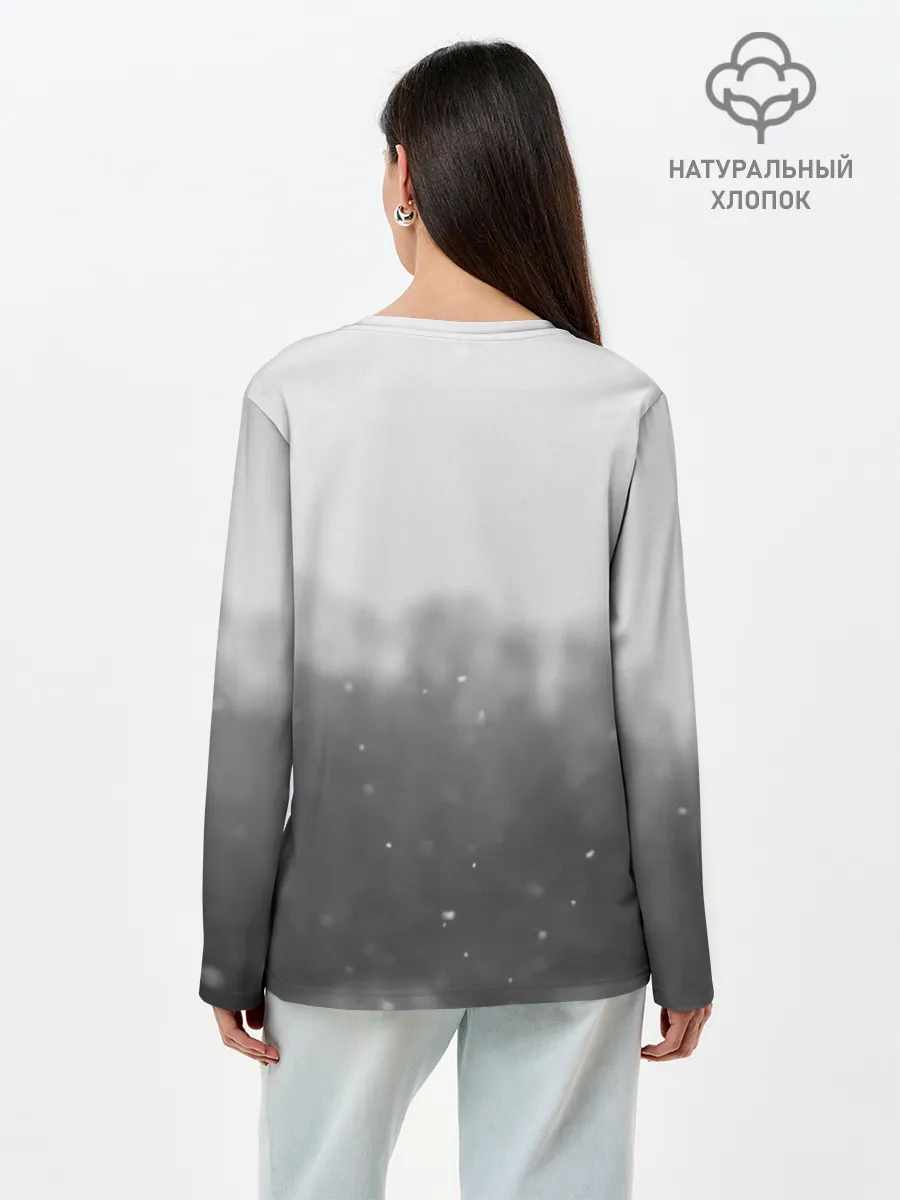 Лонгслив женский. Хлопок / METRO WINTER