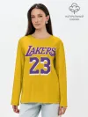 Лонгслив женский. Хлопок / James 18-19 LA Lakers home