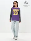 Лонгслив женский. Хлопок / James LA Lakers 2019