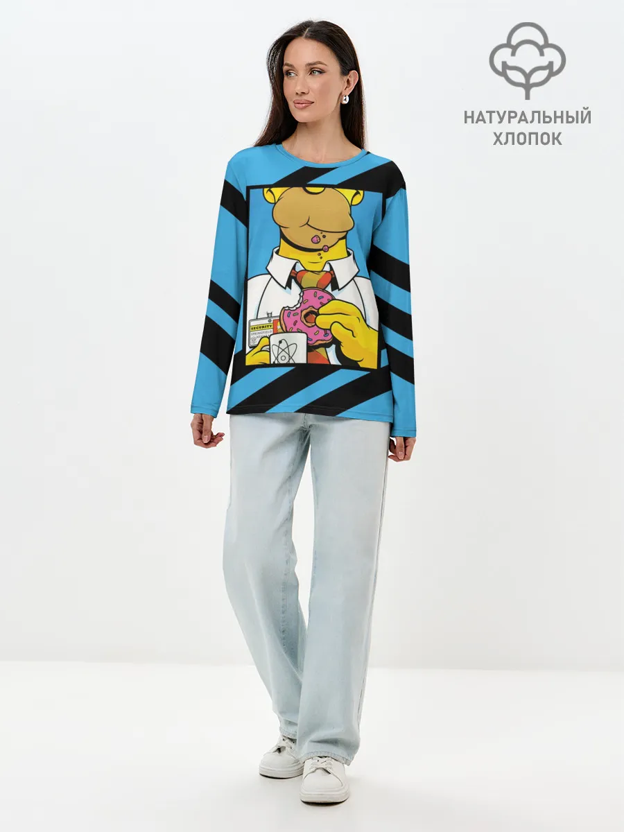 Лонгслив женский. Хлопок / Отличительные Черты