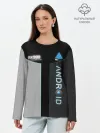 Лонгслив женский. Хлопок / DETROIT: BECOME HUMAN.