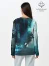 Лонгслив женский. Хлопок / Cyberpunk 2077