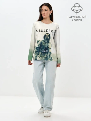 Лонгслив женский. Хлопок / STALKER 2