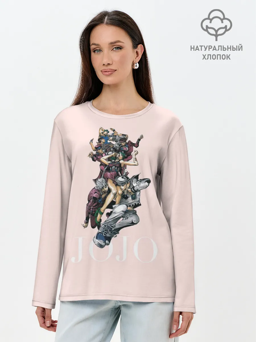 Лонгслив женский. Хлопок / JoJo_2