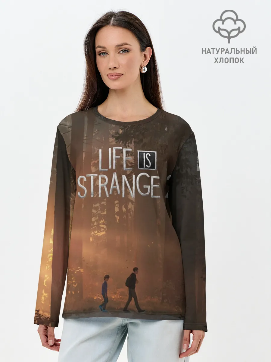 Лонгслив женский. Хлопок / Life is Strange 2