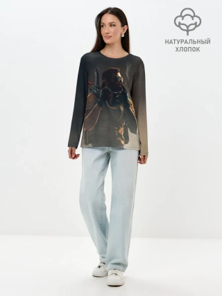 Лонгслив женский. Хлопок / Counter-Strike