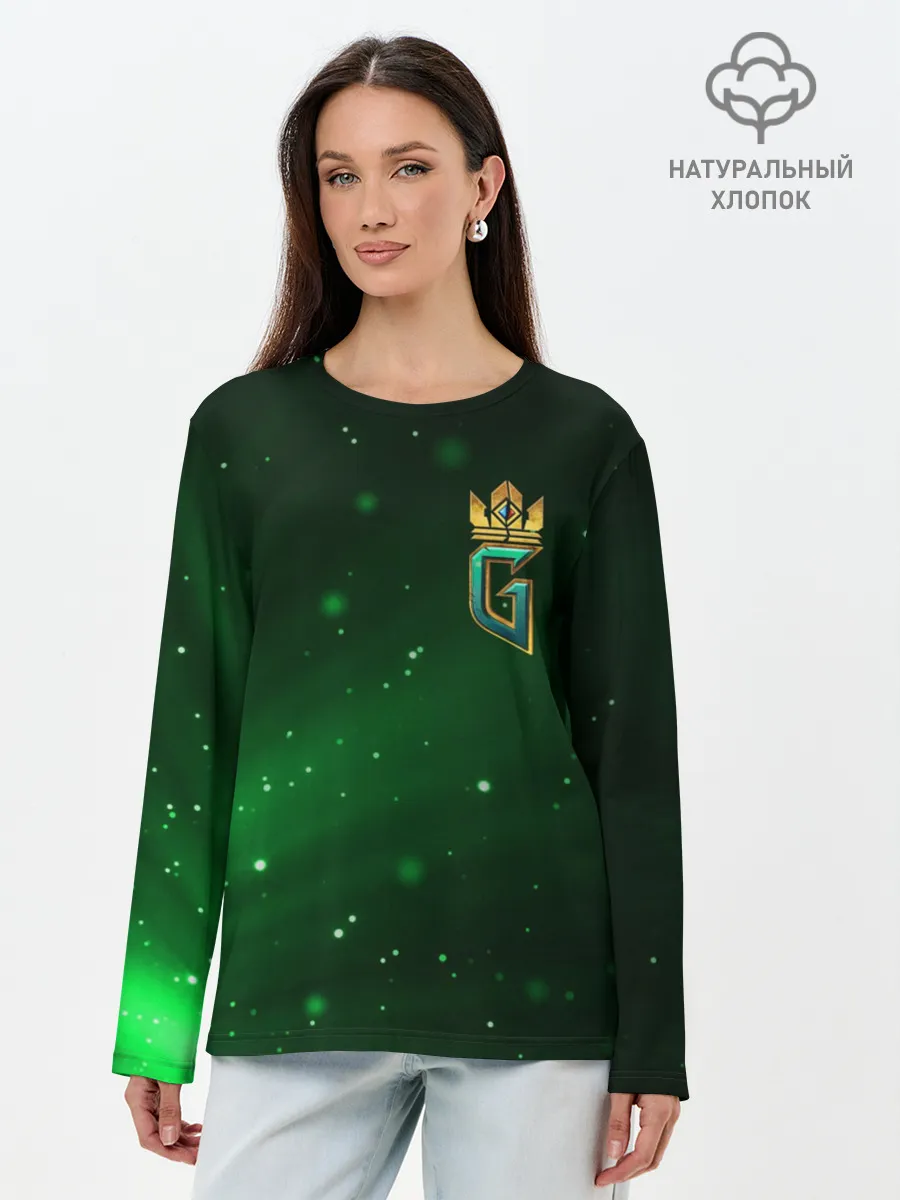Лонгслив женский. Хлопок / GWENT Logo