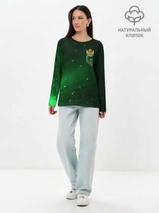 Лонгслив женский. Хлопок / GWENT Logo