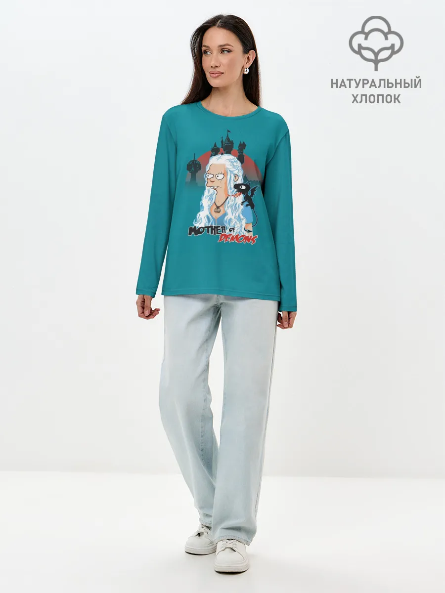 Лонгслив женский. Хлопок / Disenchantment. Mother