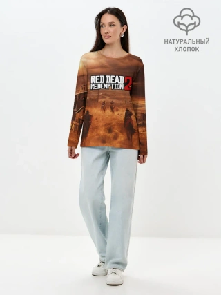 Лонгслив женский. Хлопок / RED DEAD REDEMPTION 2