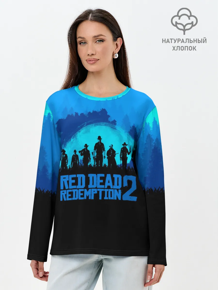 Лонгслив женский. Хлопок / RED DEAD REDEMPTION 2