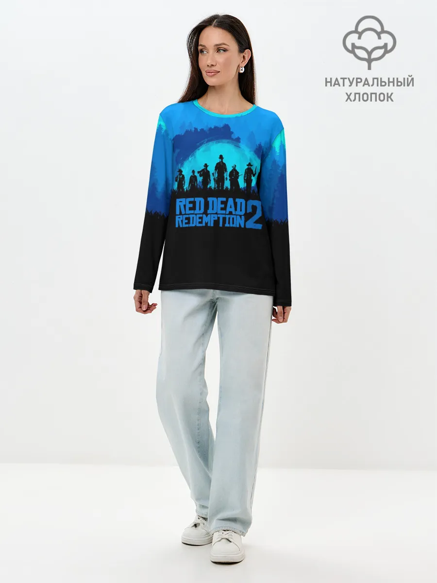 Лонгслив женский. Хлопок / RED DEAD REDEMPTION 2