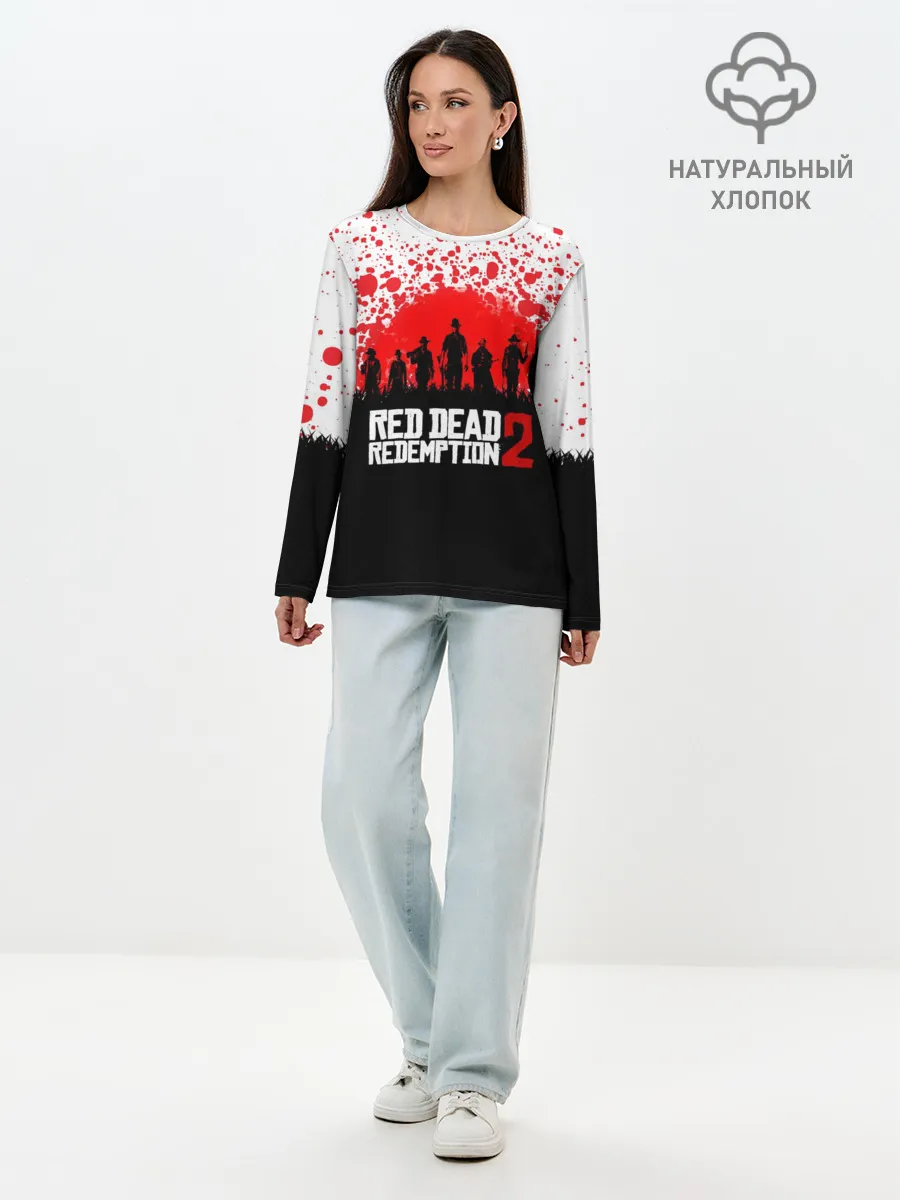 Лонгслив женский. Хлопок / RED DEAD REDEMPTION 2