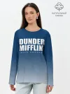 Лонгслив женский. Хлопок / The Office: Dunder Mifflin
