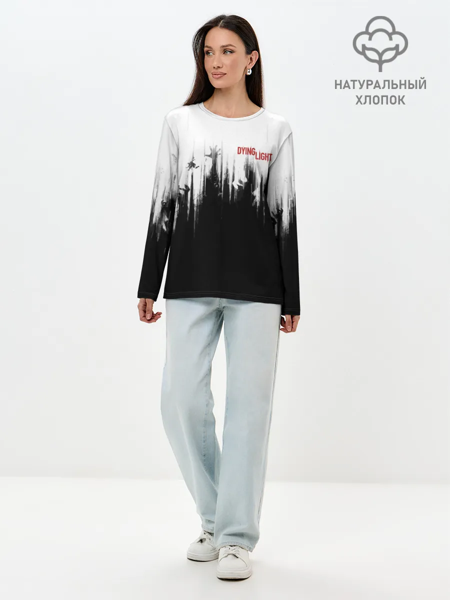 Лонгслив женский. Хлопок / Dying Light