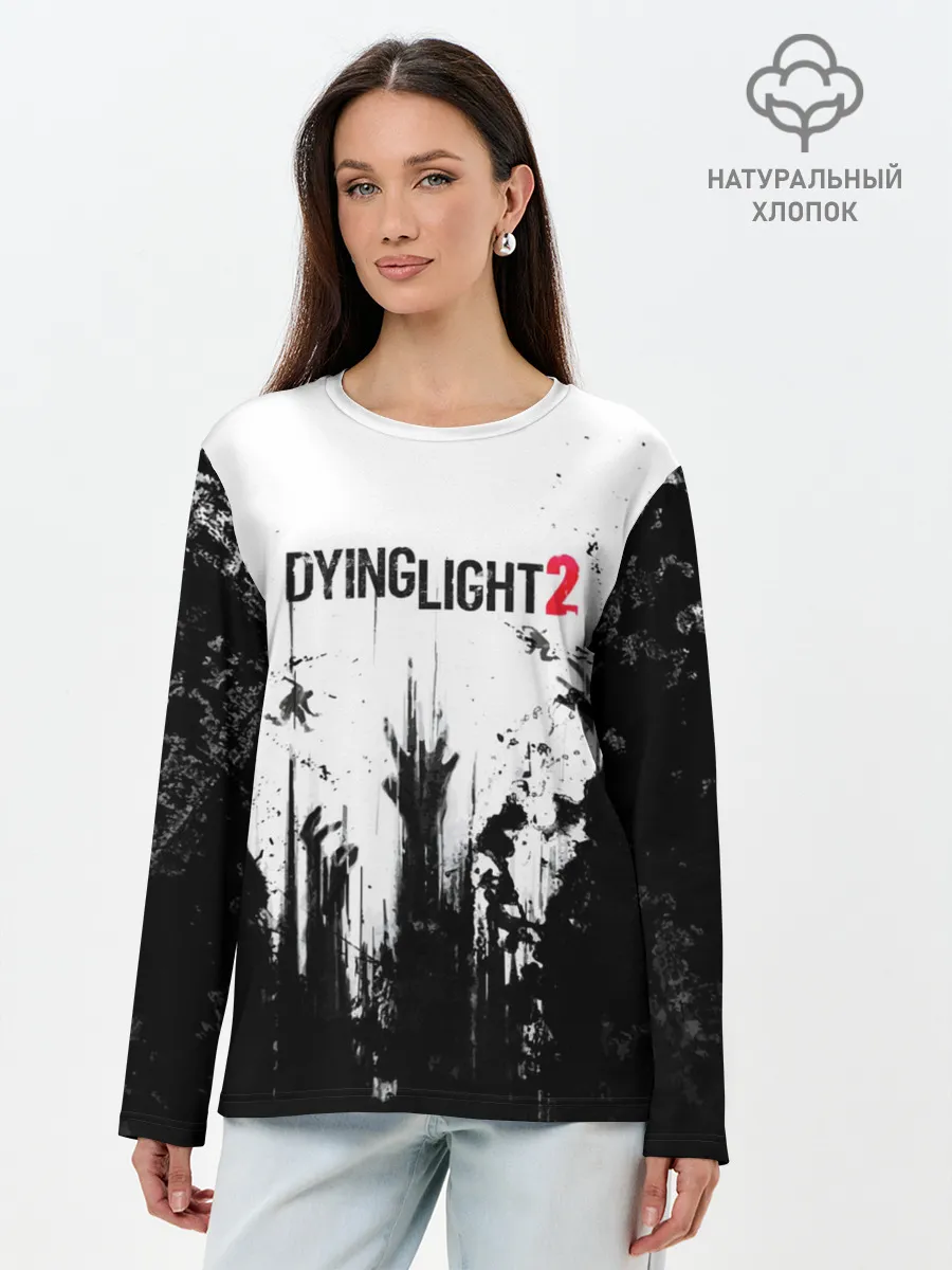 Лонгслив женский. Хлопок / Dying Light 2