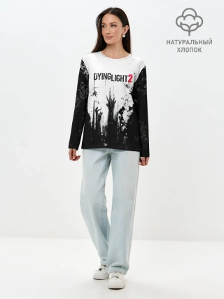Лонгслив женский. Хлопок / Dying Light 2
