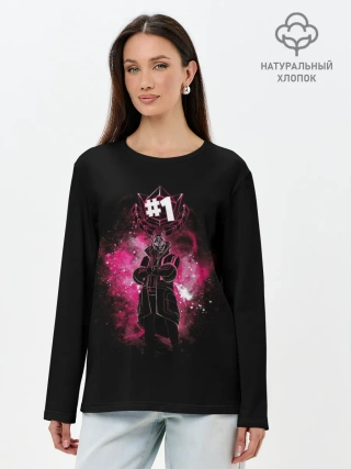 Лонгслив женский. Хлопок / Fortnite. Drift