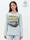 Лонгслив женский. Хлопок / Back to the future_4