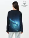 Лонгслив женский. Хлопок / ATLANTIS NEBULA