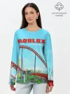 Лонгслив женский. Хлопок / ROBLOX: Powering Imagination