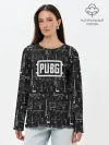 Лонгслив женский. Хлопок / PUBG