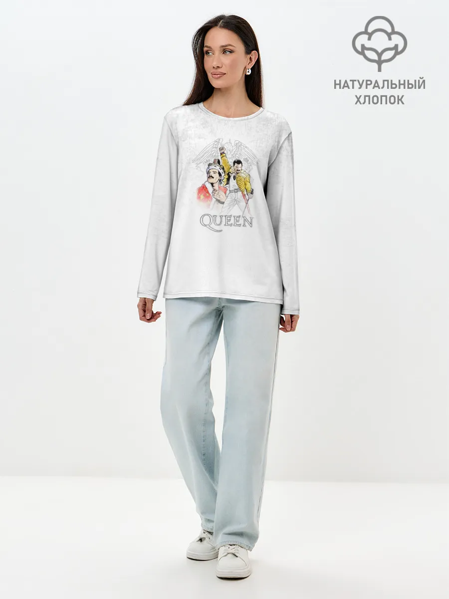 Лонгслив женский. Хлопок / Queen